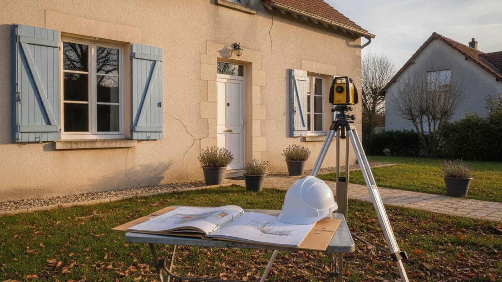 Outils d'expertise du bâtiment (illustration)